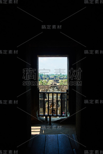 柬埔寨吴哥窟的历史建筑