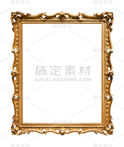 垂直狭窄的巴洛克式木制画框