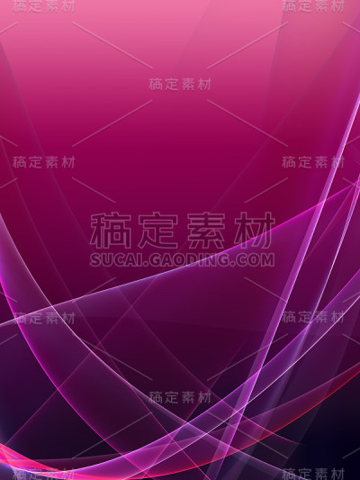 美丽的抽象火焰波背景与许多线条