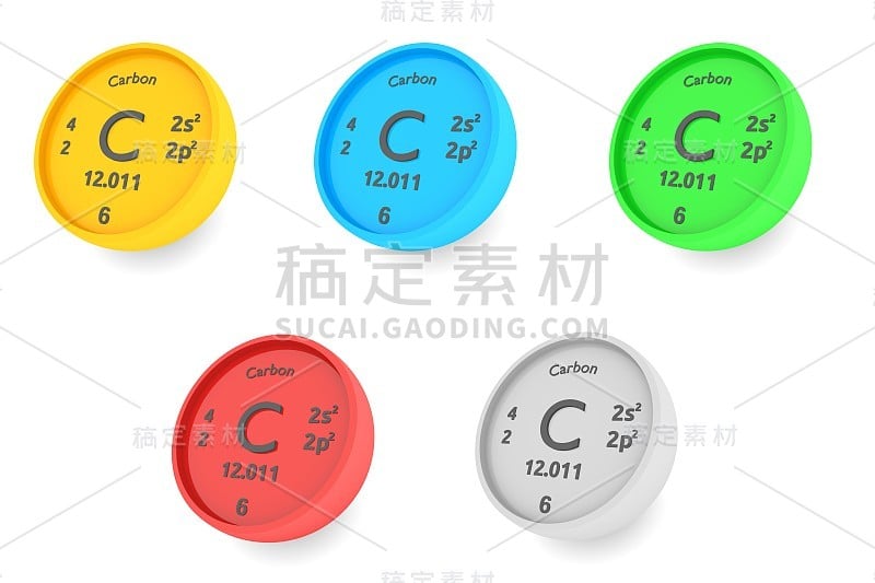 碳元素化学符号设置