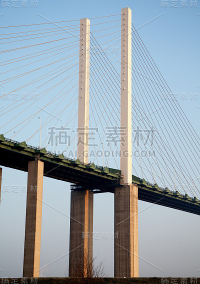 QE2桥，达特福德十字，肯特，英国