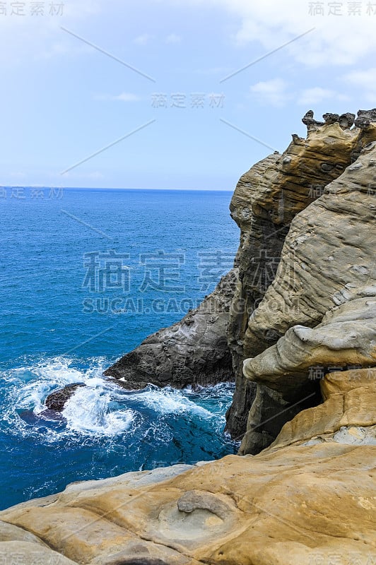 台湾台北深澳象岩。