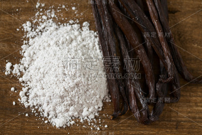 香草粉和豆子