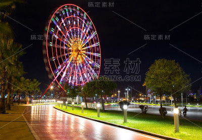 巴统市的全景