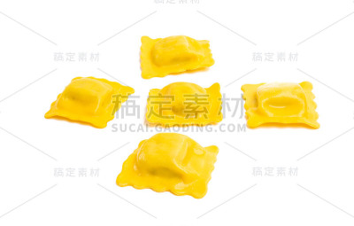 意式馄饨孤立