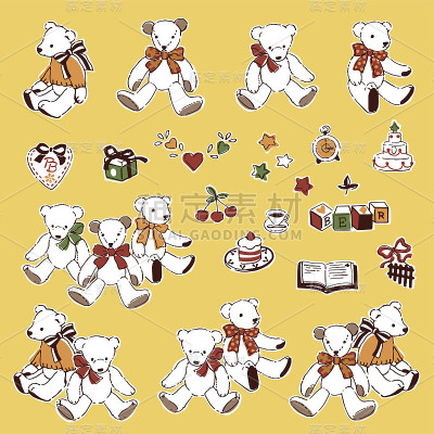 插图的熊