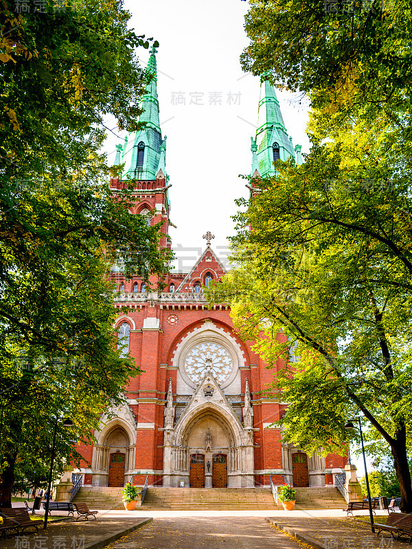 圣约翰教堂。Johannes Church，赫尔辛基，芬兰