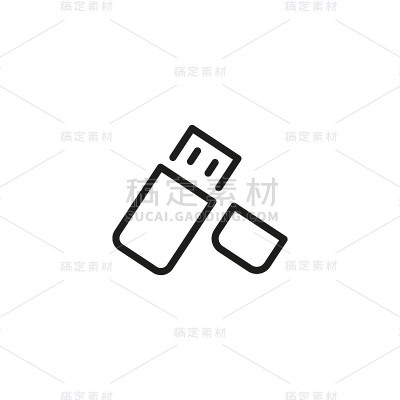 USB线图标
