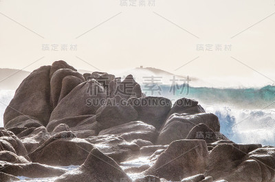 科西嘉岛冬季风暴