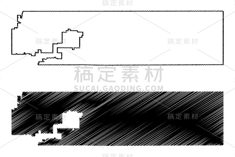 亚当斯县，科罗拉多州的地图