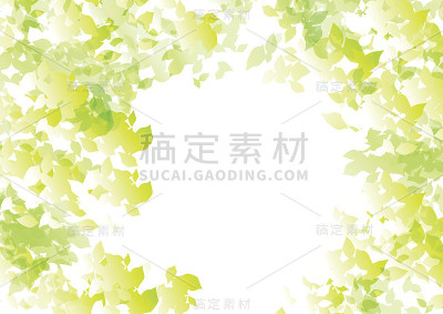 新緑のイラスト