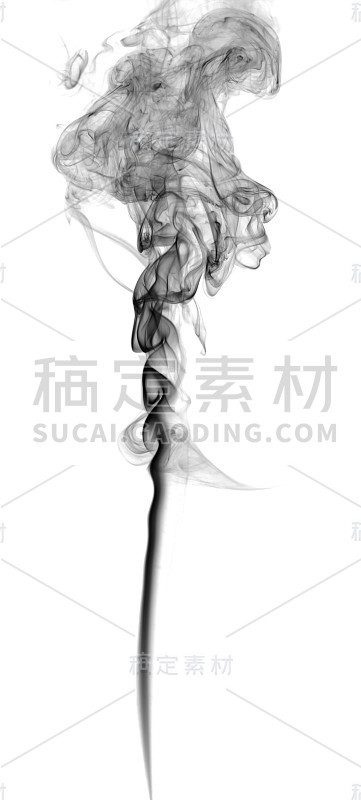 抽象的黑烟
