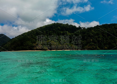 泰国攀雅府素林岛热带海