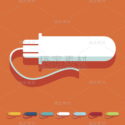 扁平设计:妇科卫生棉条