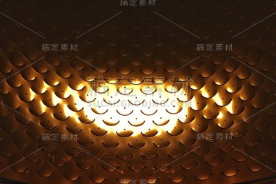金色金属灯纹理