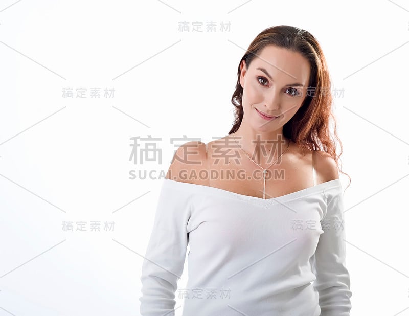 白衣美女