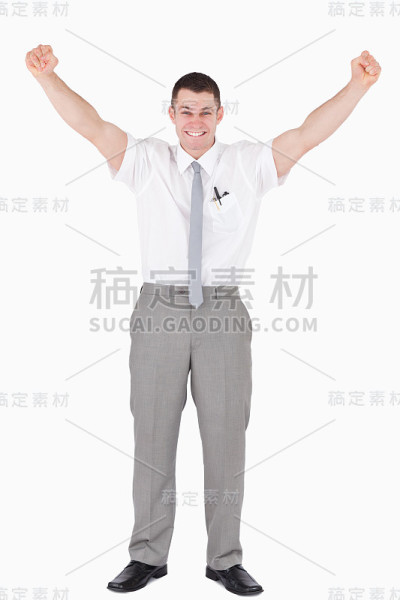 成功推销员的肖像