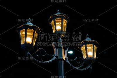 老式路灯