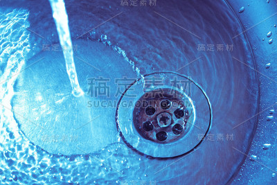 带有落水的抽象背景。