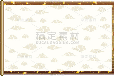 Japanese traditional scroll for interior decoratio
