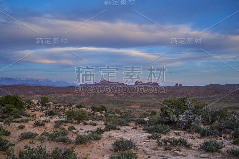 火炉俯瞰拱门国家公园