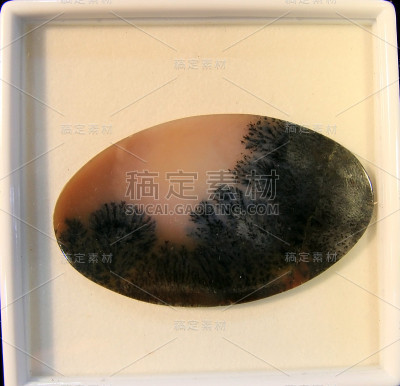 胸针天然石材