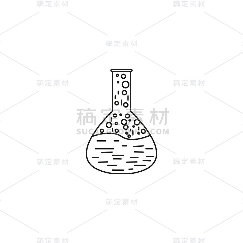 化学瓶图标