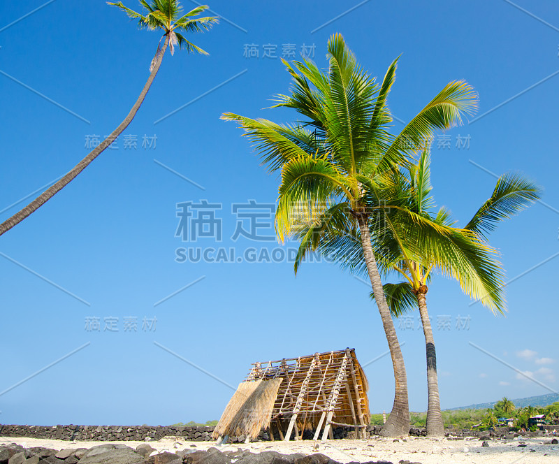 夏威夷夏威夷国家历史公园，大岛