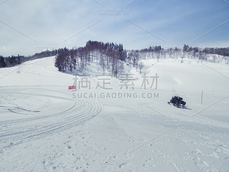 看雪和滑雪