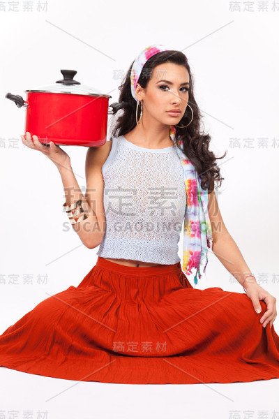 美丽的年轻女子