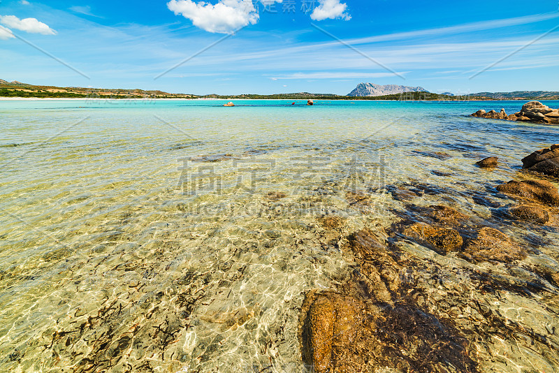 鹿角海滩清澈的海水