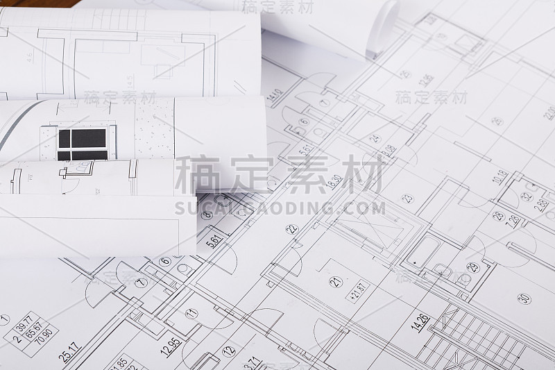 建筑计划。建筑工程背景