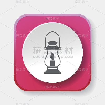 野营灯的图标