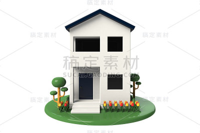 住宅的两层