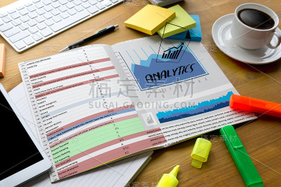 努力工作数据分析统计信息商业技术