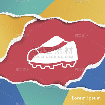运动鞋的图标