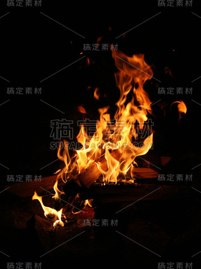 燃烧的火焰
