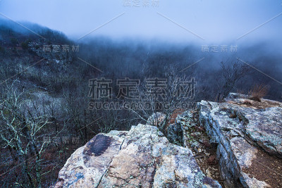 大烟山，美国，全景