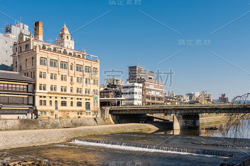 加茂河景-日本京都- Shijo桥