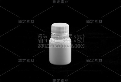白色的瓶子
