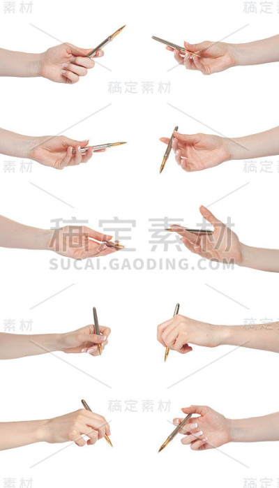 手势设定笔