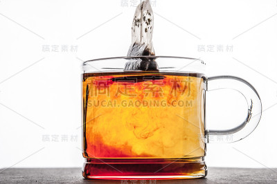 茶袋平放冲泡的茶
