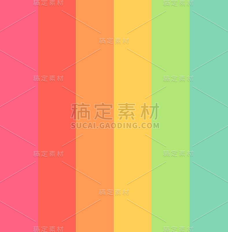 色彩柔和，彩虹条纹背景