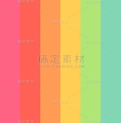 色彩柔和，彩虹条纹背景