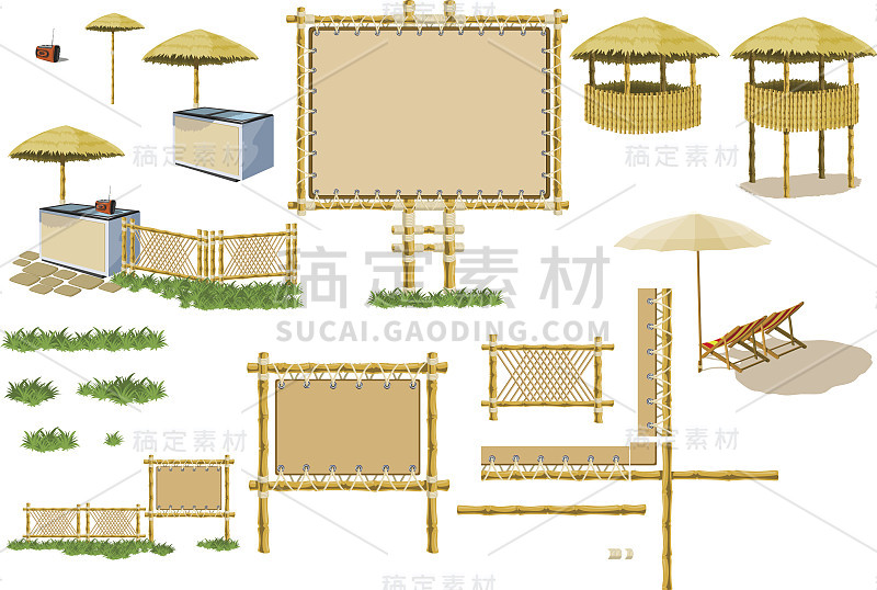 沙滩氛围(家具)