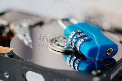 加密的硬盘