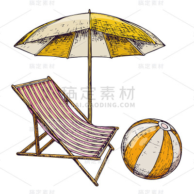 海滩暑假