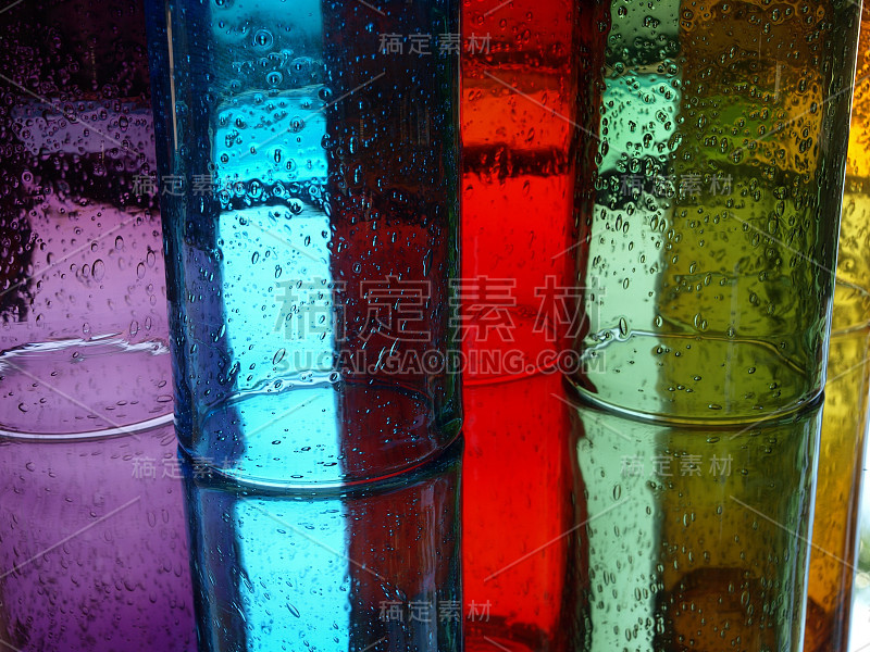 气泡玻璃反射1