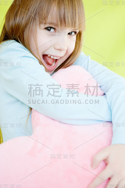 快乐的女孩