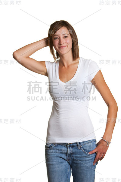 年轻的成年女性